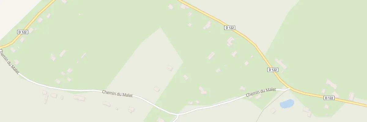 Plan du 40 Rte de Dixmont Grand Palteau à Armeau
