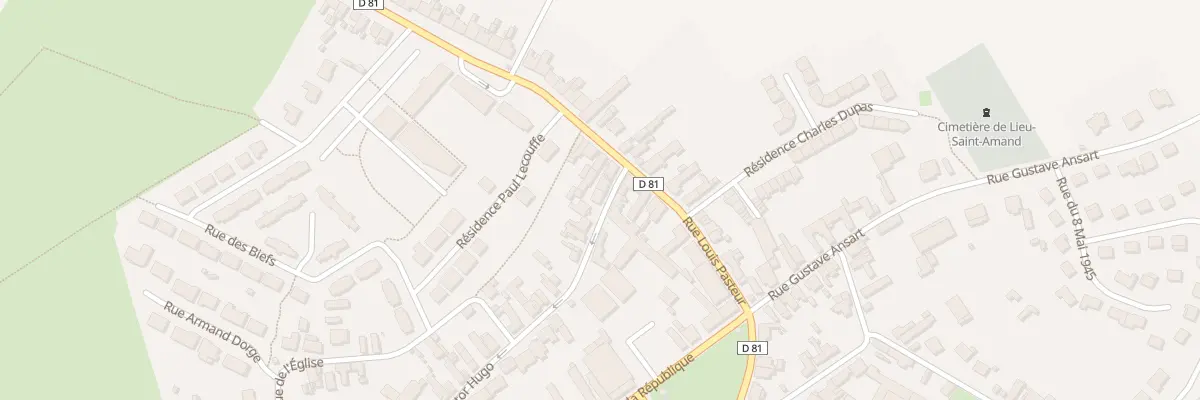 Plan du 41 Rue Victor Hugo à Lieu-Saint-Amand