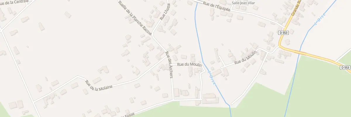 Plan du 9003 Rue Jean Jaurès à Beautor
