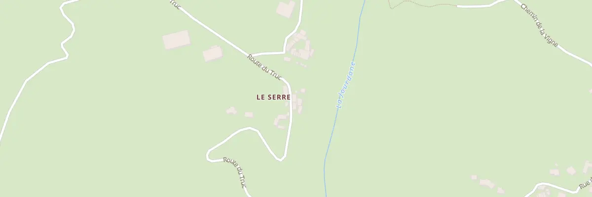 Plan du 5050 Le Serre à Grèzes