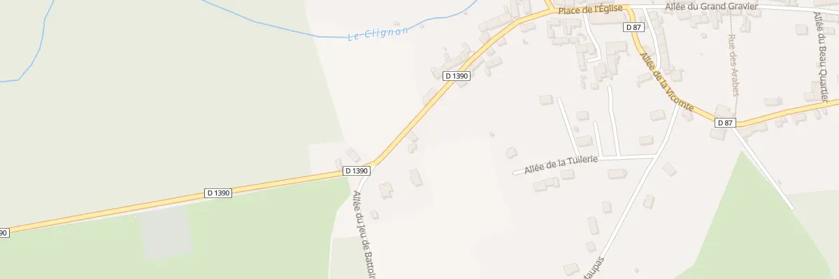 Plan du 5071 All des Seigneurs de Lyons à Épaux-Bézu