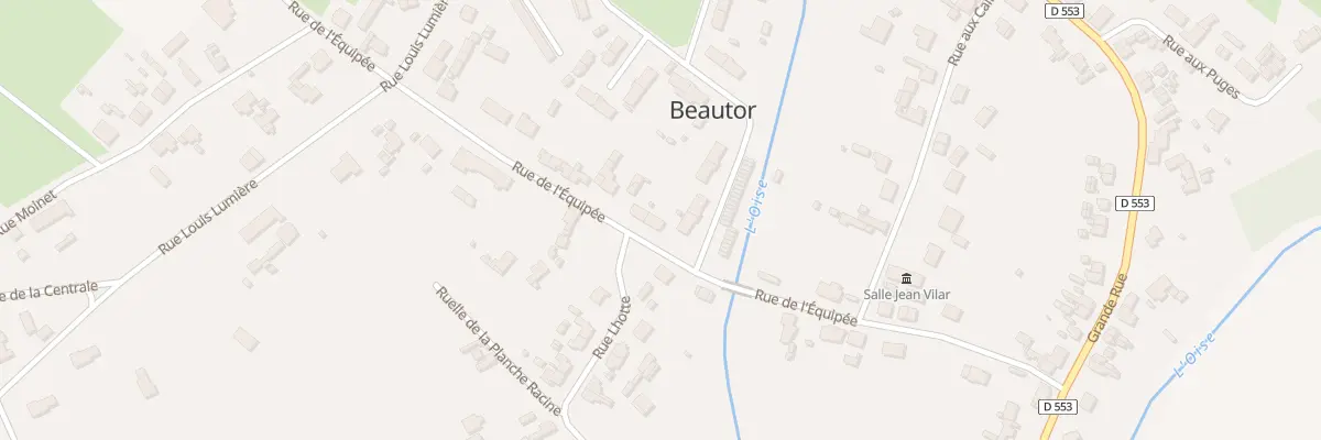 Plan du 35 Rue de l’Équipée à Beautor