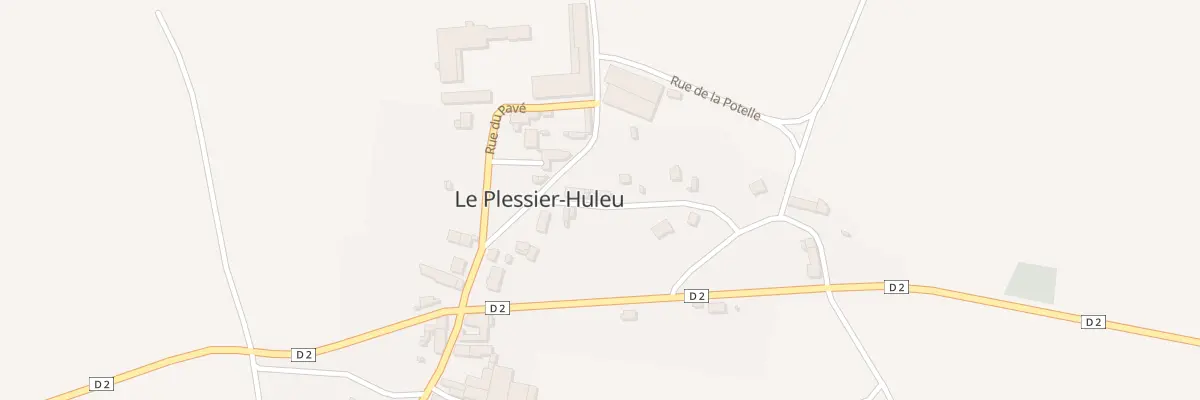 Plan du 3 Rue du Presbytère au Plessier-Huleu
