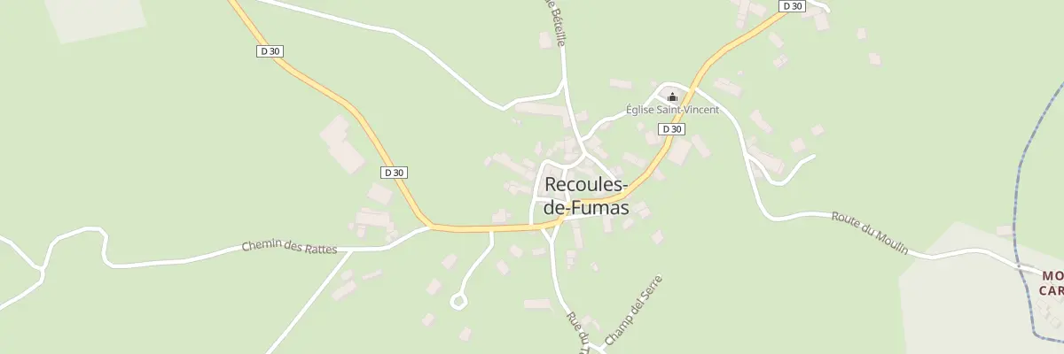 Plan du 5051 Recoules de Fumas à Recoules-de-Fumas