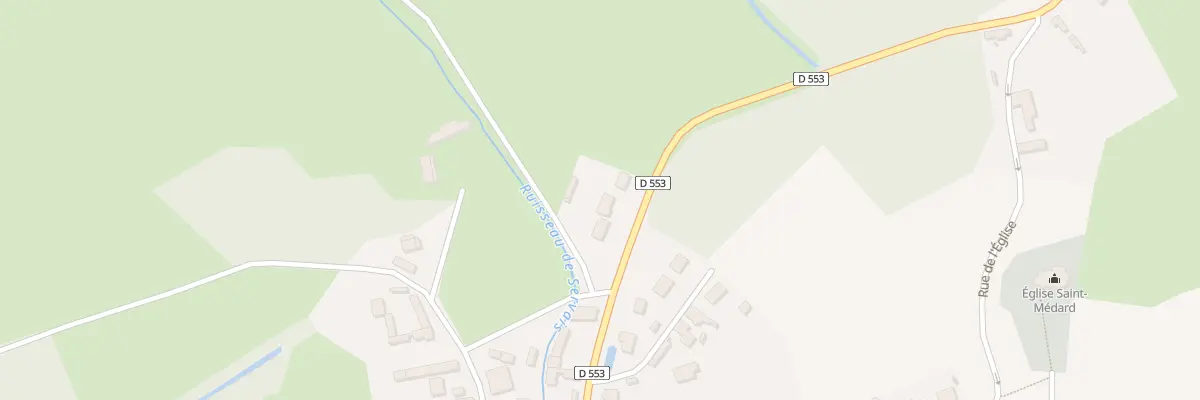 Plan du 17 Rue de la République à Servais