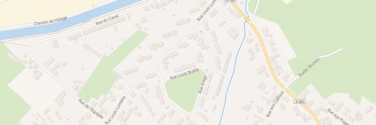 Plan du 2 Rue Louis Braille à Beautor