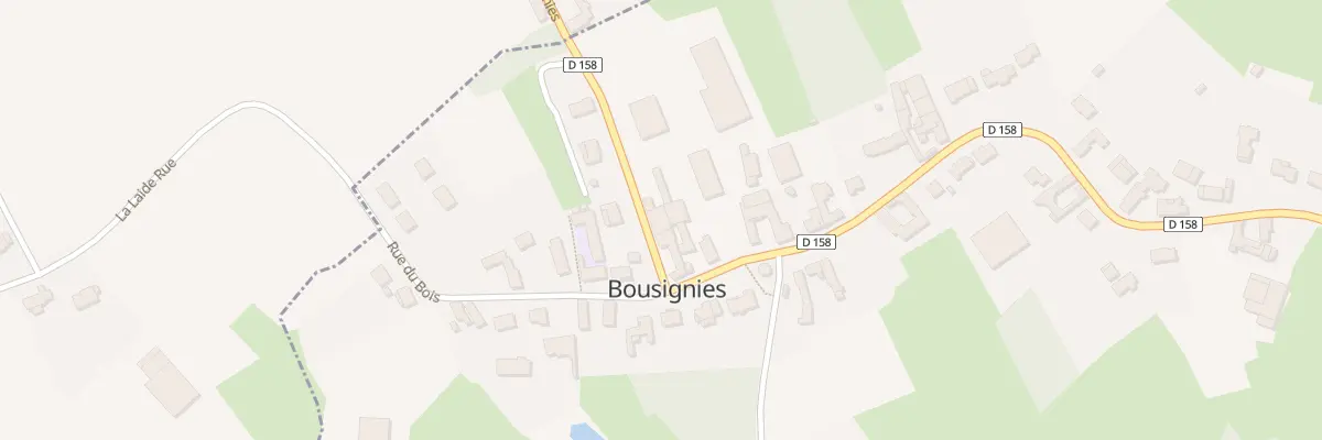 Plan du 12 Rue du Champ Pouf à Bousignies