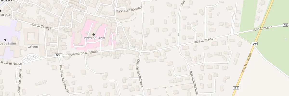 Plan du 23B Rue des Fossés à Billom