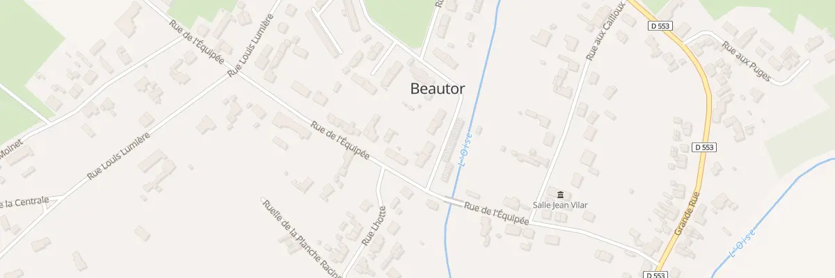 Plan du 28 Rue Ampère à Beautor