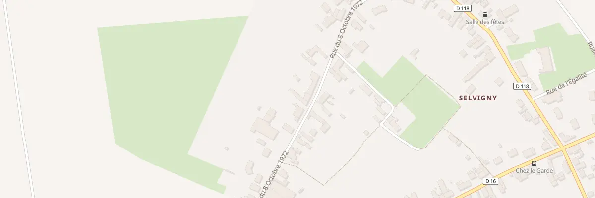 Plan du 20 Rue du 8 Octobre 1972 à Walincourt-Selvigny
