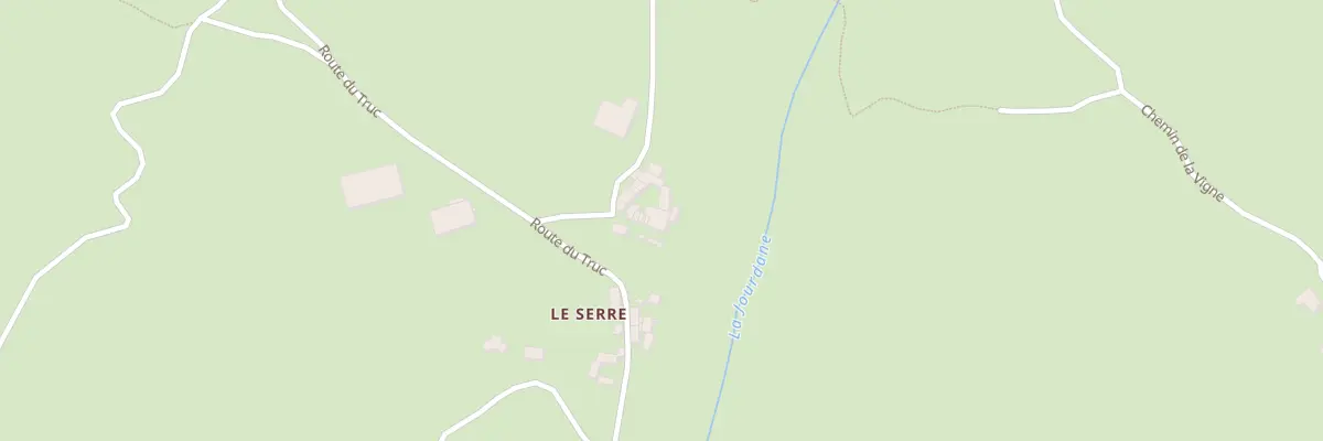 Plan du 5049 Le Serre à Grèzes