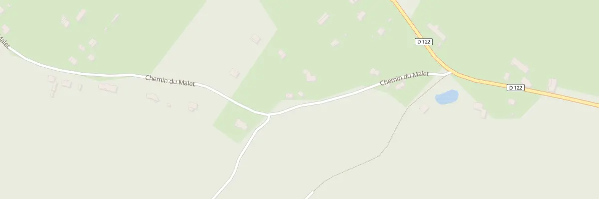 Plan du 41B Che du Mallet Gd Palteau à Armeau