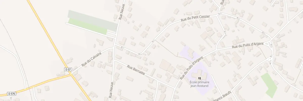 Plan du 6 Rue du Petit Cessier à Itancourt