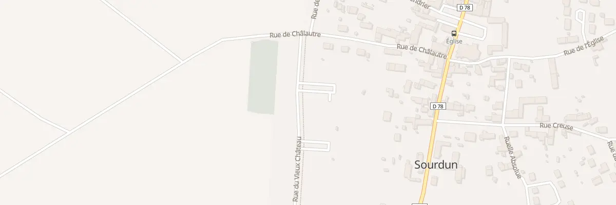 Plan du 31 Rue du Vieux Château à Sourdun