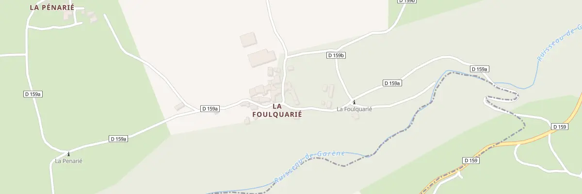 Plan du 5275 La Foulquarie à Lanuéjols