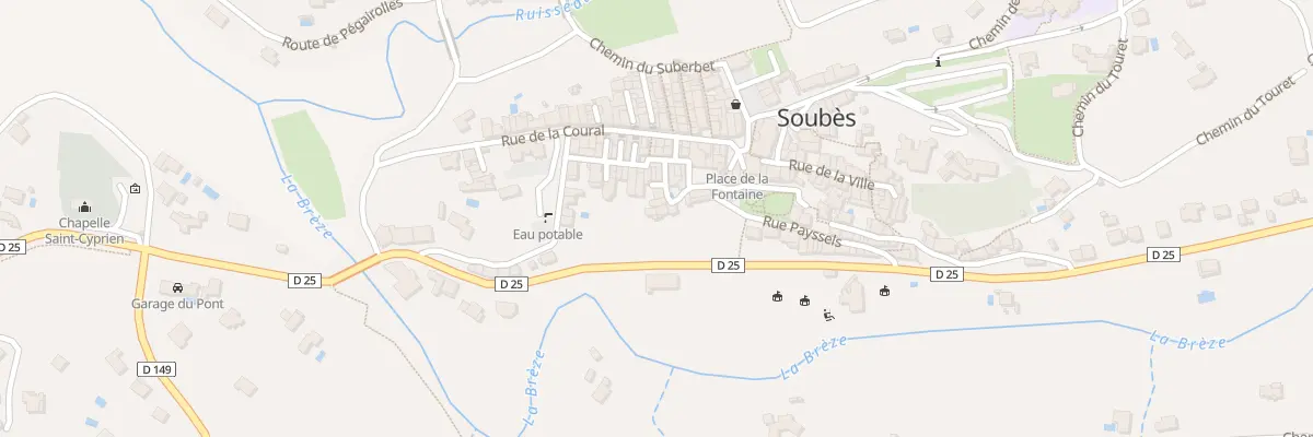 Plan du 5091 Le Village à Soubès