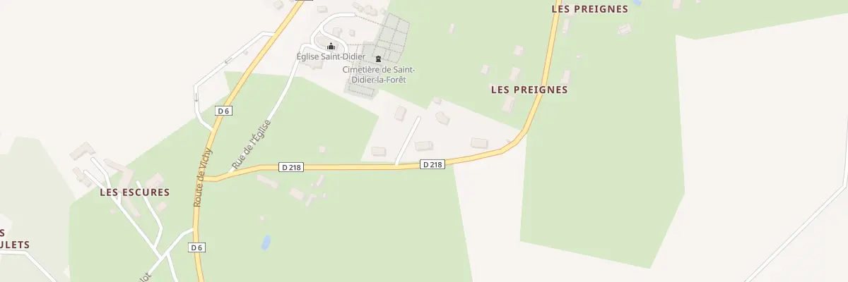 Plan du 7 Rue du Château d’Eau à Saint-Didier-la-Forêt