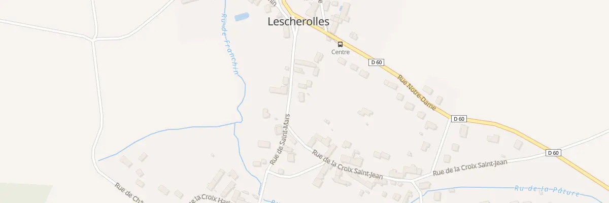 Plan du 7 Rue de St Mars à Lescherolles