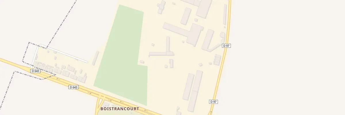 Plan du 24 Ham de Boistrancourt à Carnières