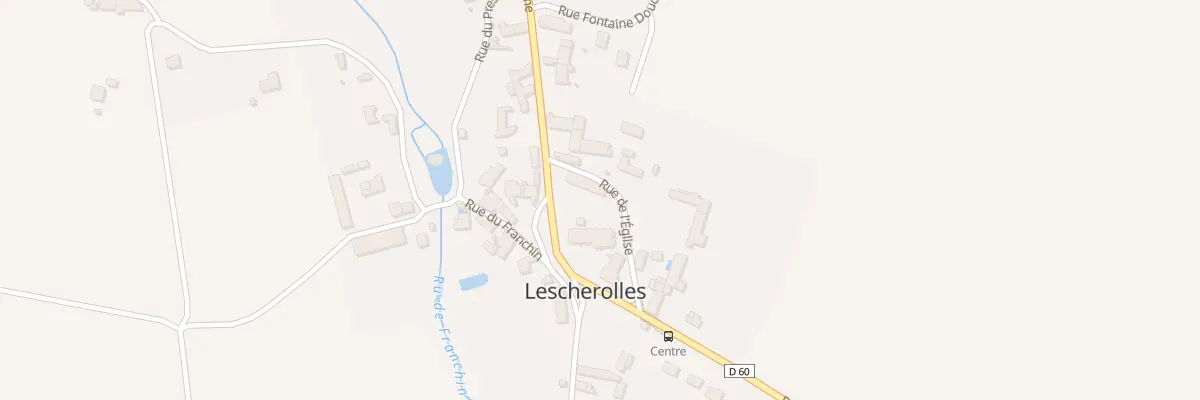 Plan du 2 Rue de l’Eglise à Lescherolles