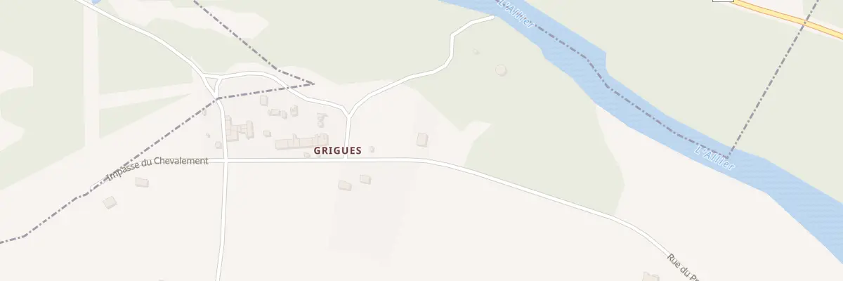 Plan du 2 Rue de la Plaine à Auzon