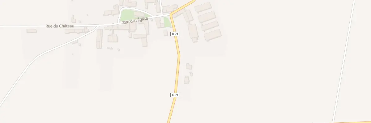 Plan du 5 Rue de l’Epine à Cerneux