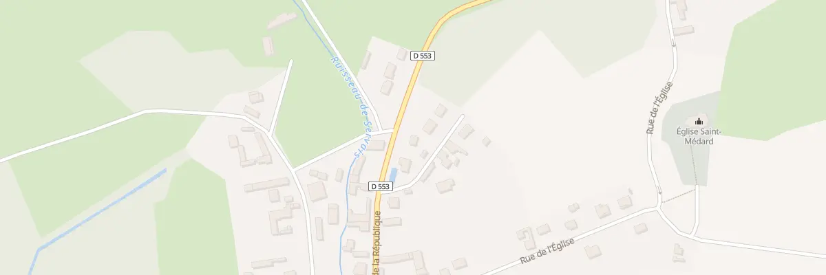 Plan du 3 Rue de la Fontaine Mague à Servais