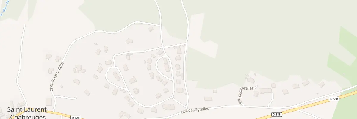 Plan du 5031 Les Queyres à Saint-Laurent-Chabreuges