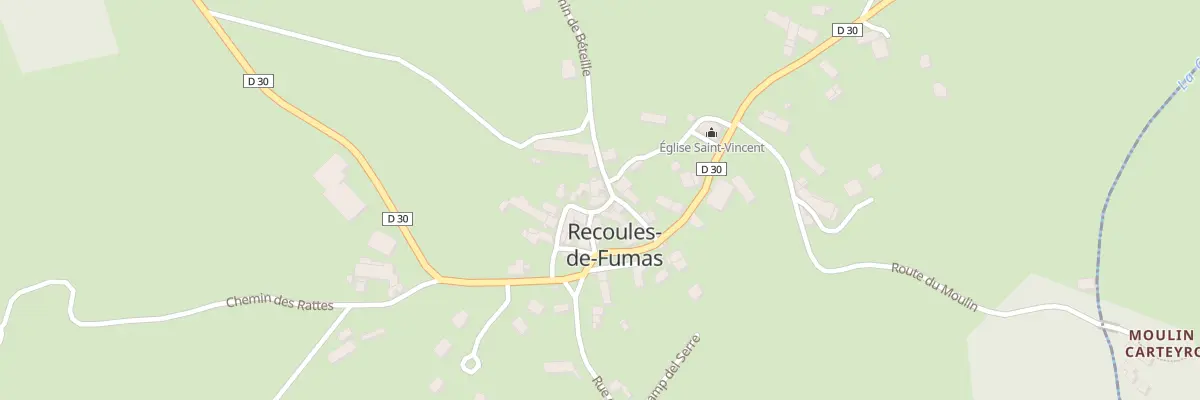 Plan du 5065 Recoules de Fumas à Recoules-de-Fumas