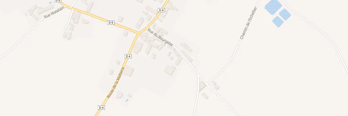 Plan du 8 Rue du Bourgelet à Lain