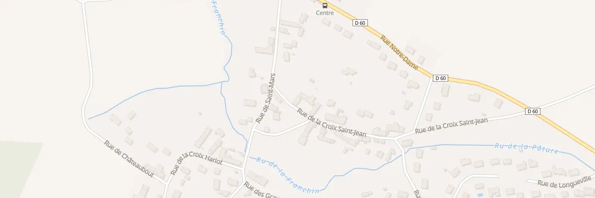 Plan du 1 Rue de la Croix Saint Jean à Lescherolles