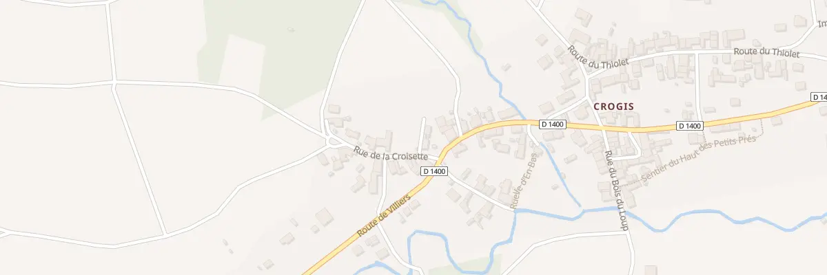 Plan du 6 Rue de la Croisette Ham Crogis à Essômes-sur-Marne