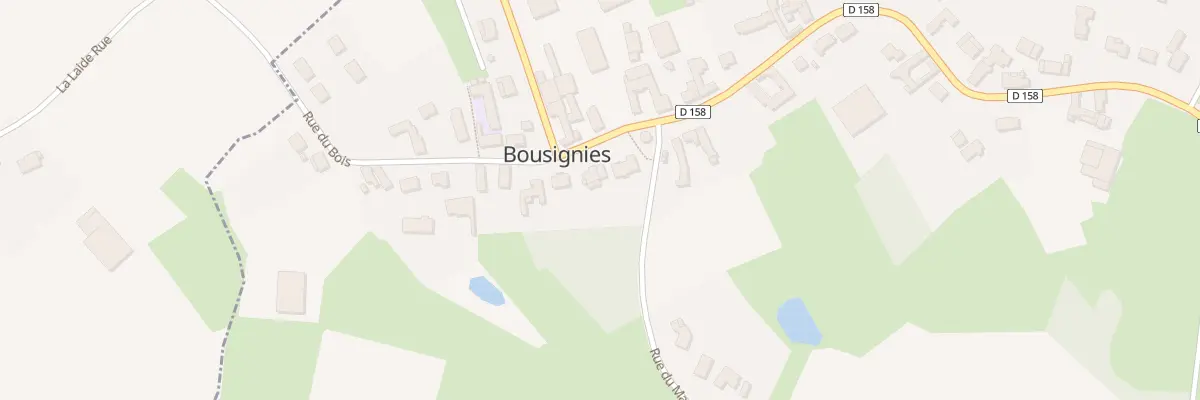 Plan du 244 Rue du Bois à Bousignies