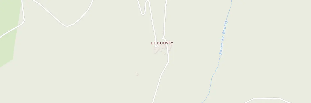 Plan du 5095 Le Boussy à Ally