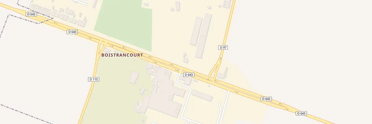 Plan du 20 Ham de Boistrancourt à Carnières