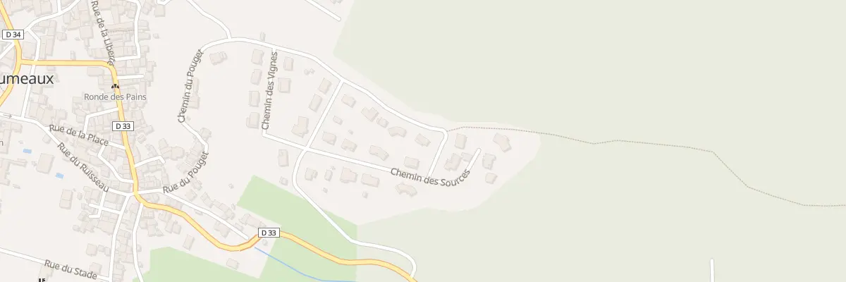 Plan du 6 Che des Chênes à Jumeaux