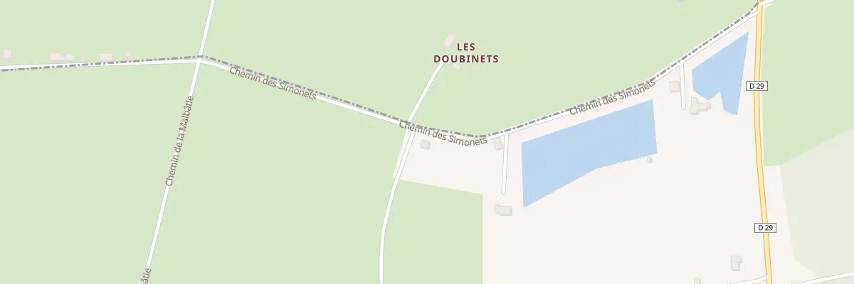 Plan du 5047 Les Bruyeres de Vaucoulmin à Aurouër