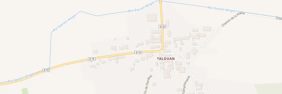 Plan du 9376 Ham Talouan à Villeneuve-sur-Yonne