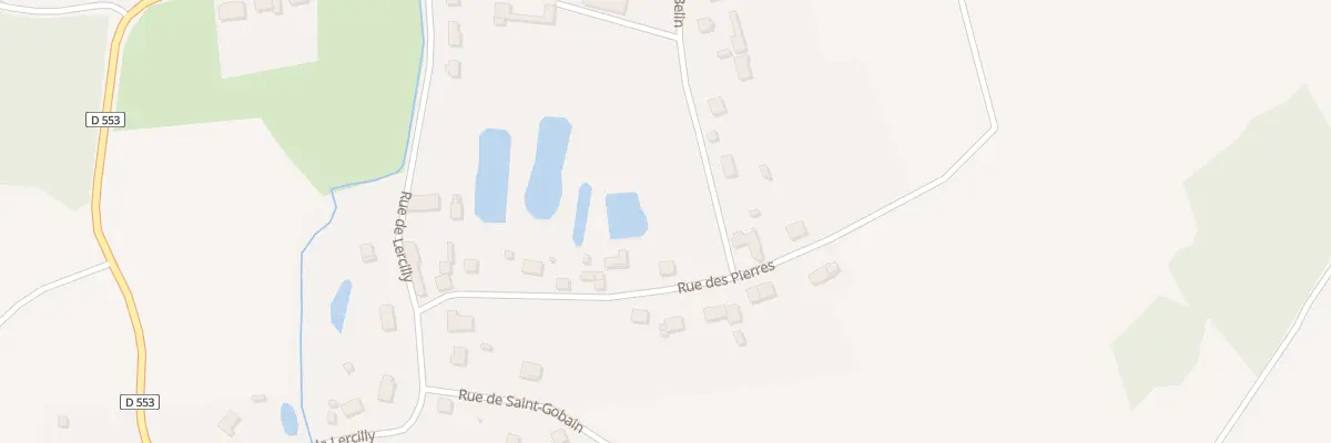 Plan du 13 Rue des Pierres à Servais