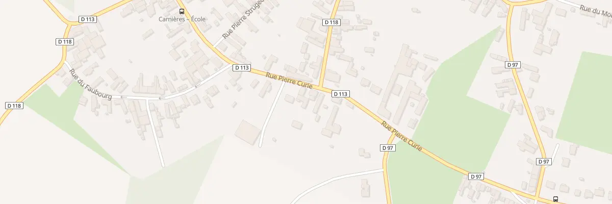 Plan du 24 Rue Pierre Curie à Carnières