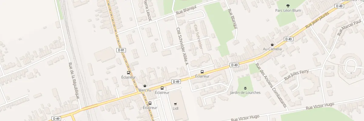 Plan du 111 Rue Jean Jaurès à Lourches