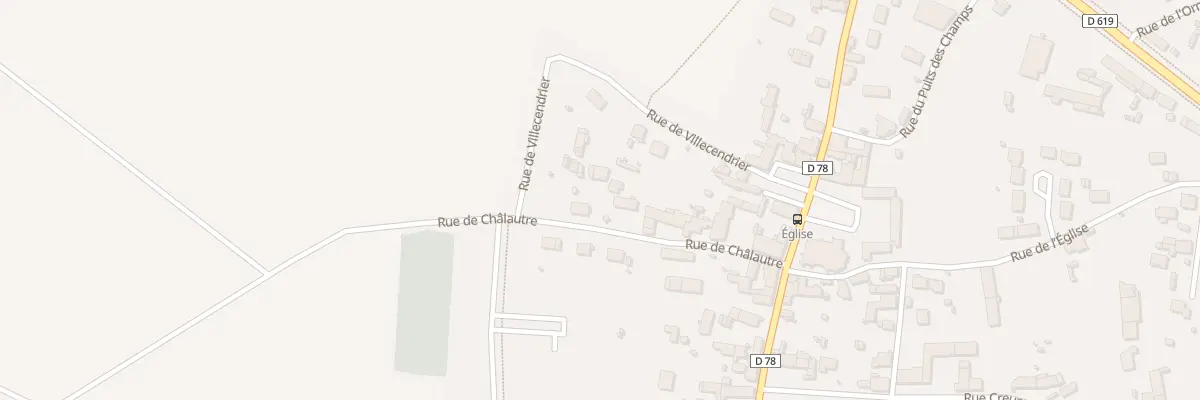 Plan du 10 Rue de Châlautre à Sourdun