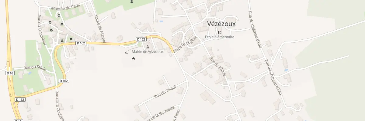 Plan du 1 Rue du Say à Vézézoux