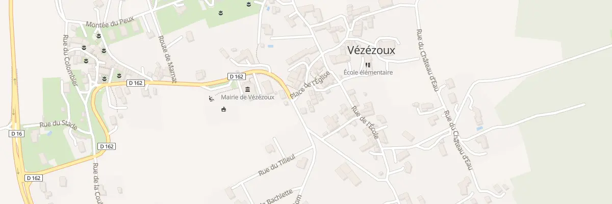 Plan du 5002A Pl de l’Eglise à Vézézoux