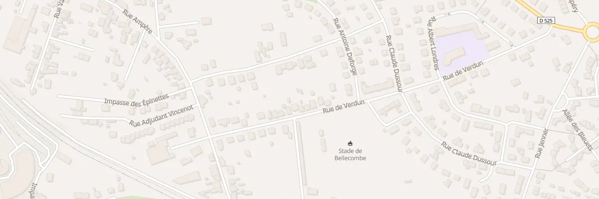 Plan du 21 Rue de Verdun à Ébreuil