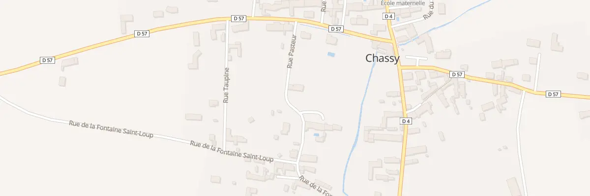 Plan du 1B Rue Pasteur à Chassy