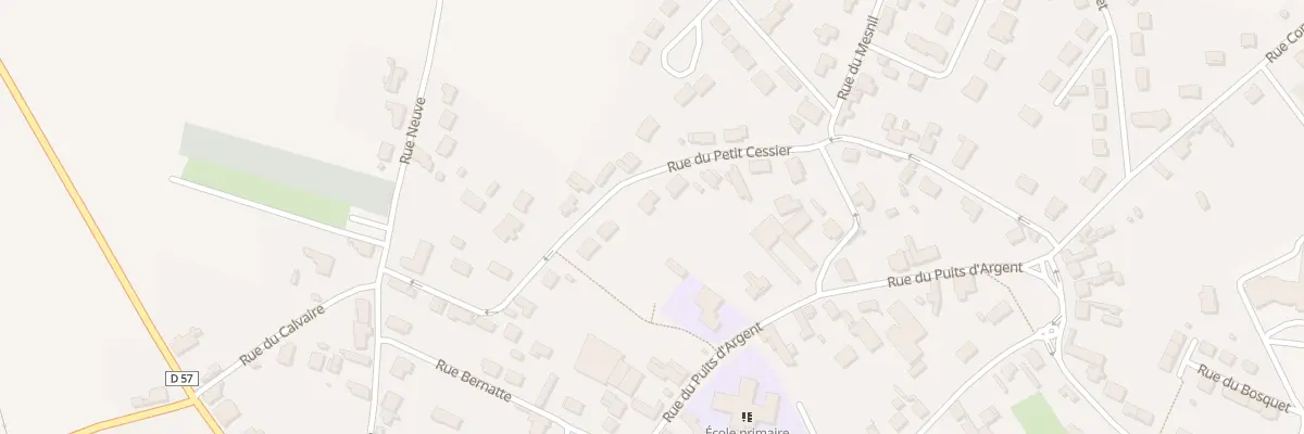 Plan du 12 Rue du Petit Cessier à Itancourt