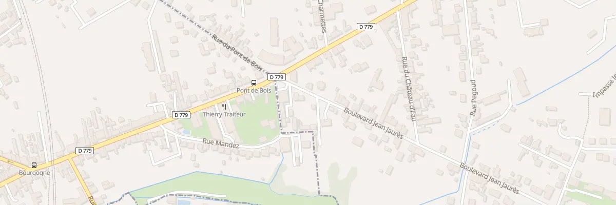 Plan du 57T Bd Jean Jaurès à Yzeure
