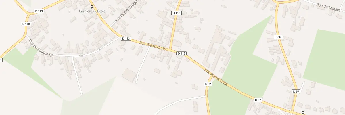 Plan du 30 Rue Pierre Curie à Carnières