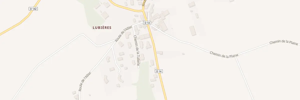 Plan du 8 Rte de Brioude à Vergongheon